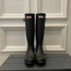 Hunter Original Matte Black Rain Boots